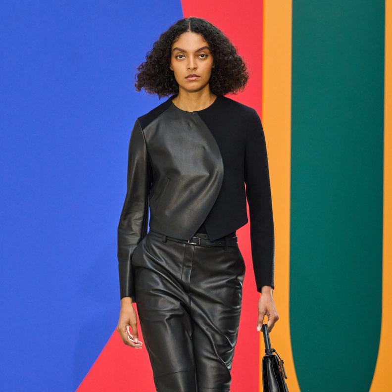 تنسيقات الجلد لربيع 2026 من Akris