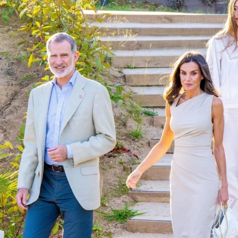 الملك فيليب السادس وزوجته الملكة ليتيزيا