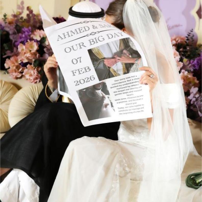 من تصوير الاعراس بكاميرا المصورة ابرار العدوان