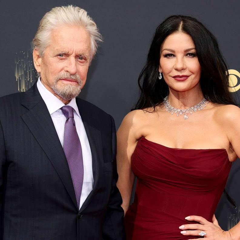 كاثرين زيتا جونز ومايكل دوغلاس