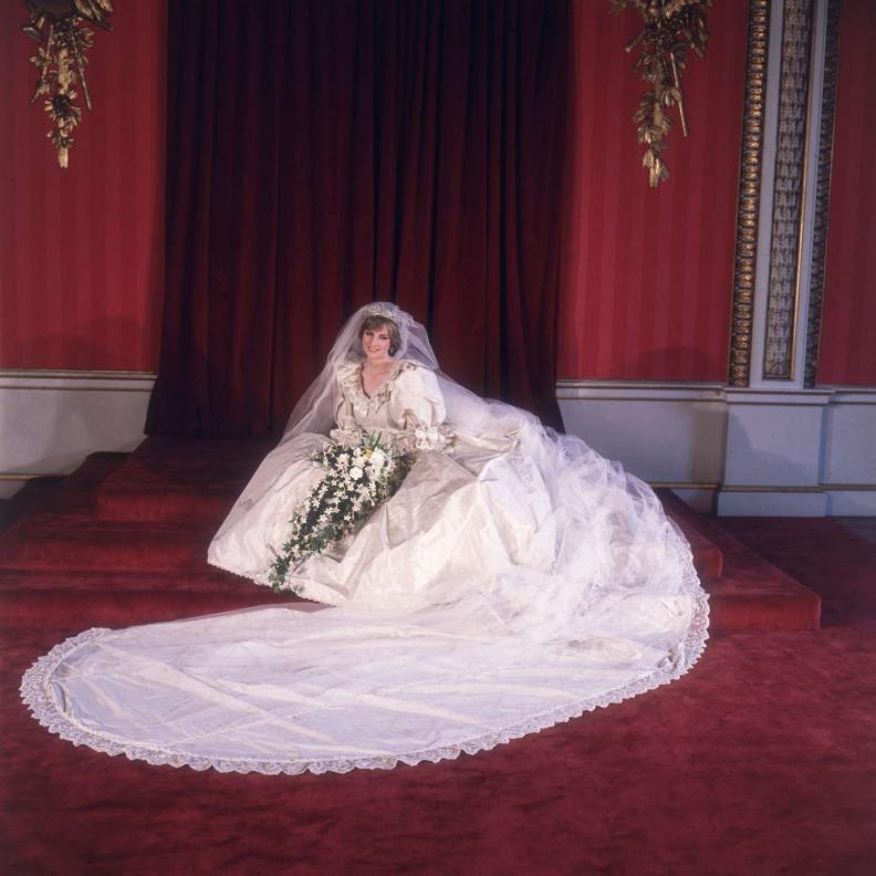 Princess Diana's wedding dress
