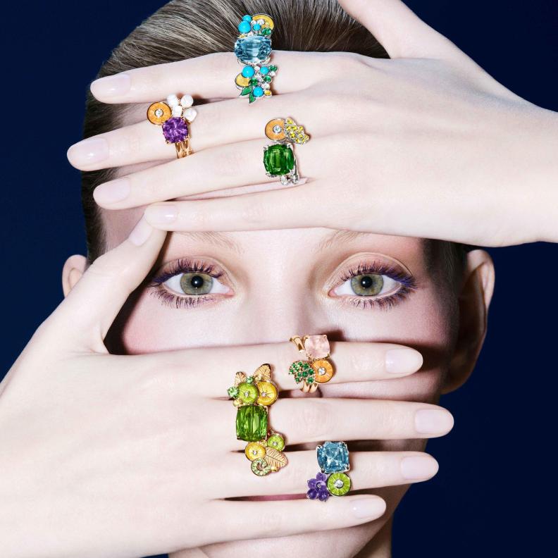 براعة دار  Piaget  في نحت الأحجار وتنسيقها داخل التصاميم