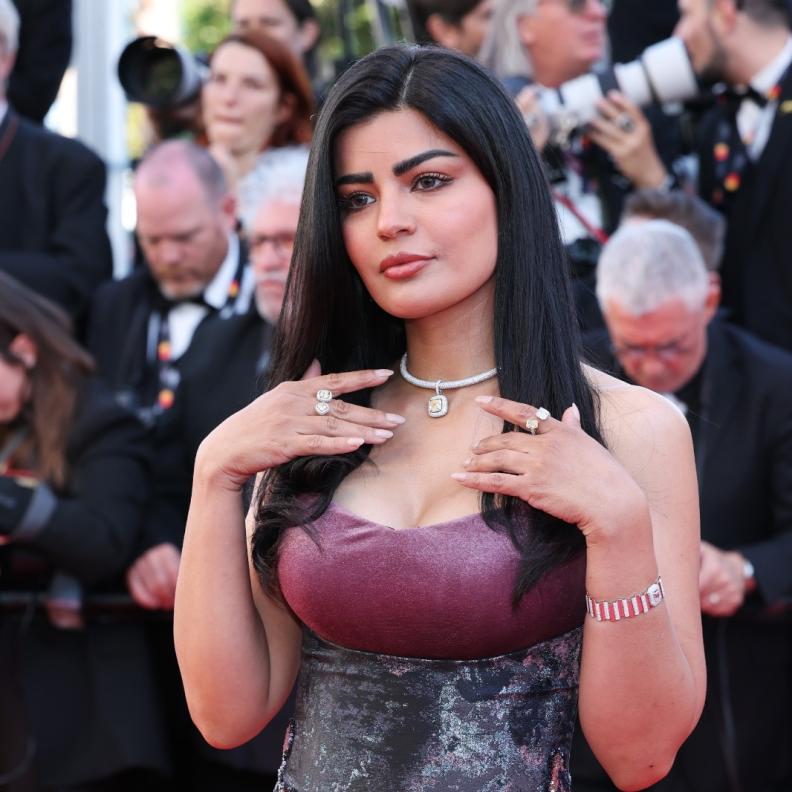 ميلا الزهراني بمجوهرات فاخرة من ميسيكا Messika