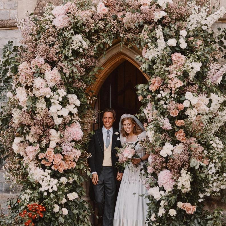 حفل زفاف الأميرة بياتريس Princess Beatrice وإدواردو مابيلي موزي Edoardo Mapelli Mozzi