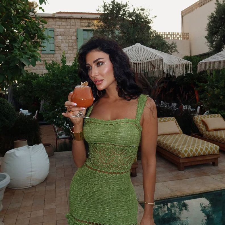 الفنانة هبة نور صورة من انستغرامها