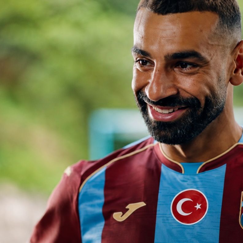 محمد صلاح في منزل بطرابزون