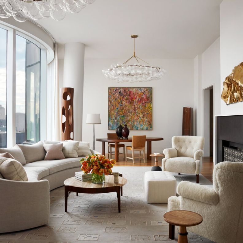أفكار لتطبيق الديكور الاسكندنافي الفاخر Luxury Scandi باستخدام أرقى قطع الأثاث