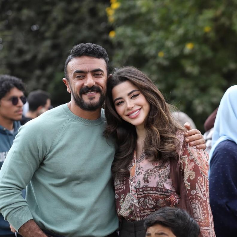 يارا السكري وأحمد العوضي
