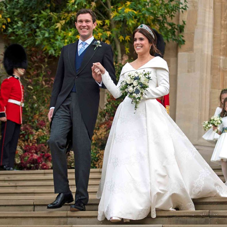 الأميرة أوجيني Princess Eugenie وجاك بروكسبانك Jack Brooksbank في وندسور