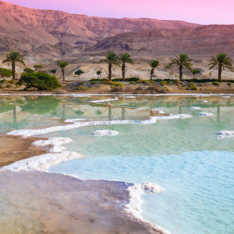 The Dead Sea in Jordan
