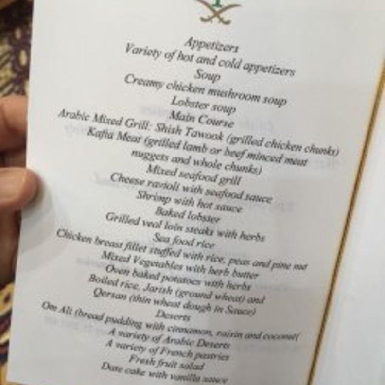 وجبات أوباما في الرياض تثير الأميركيين