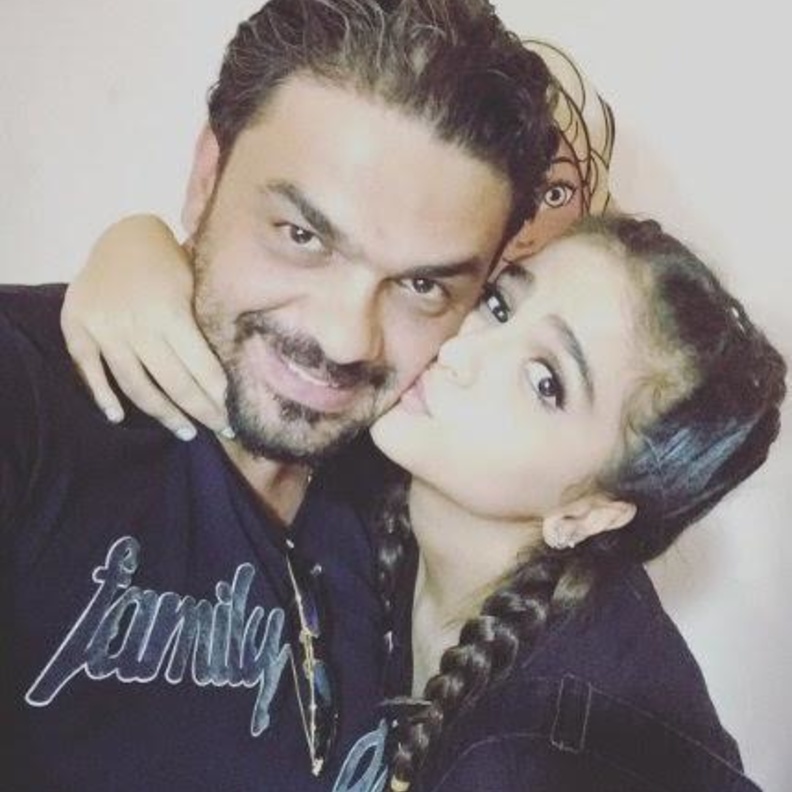 محمد الترك وابنته حلا