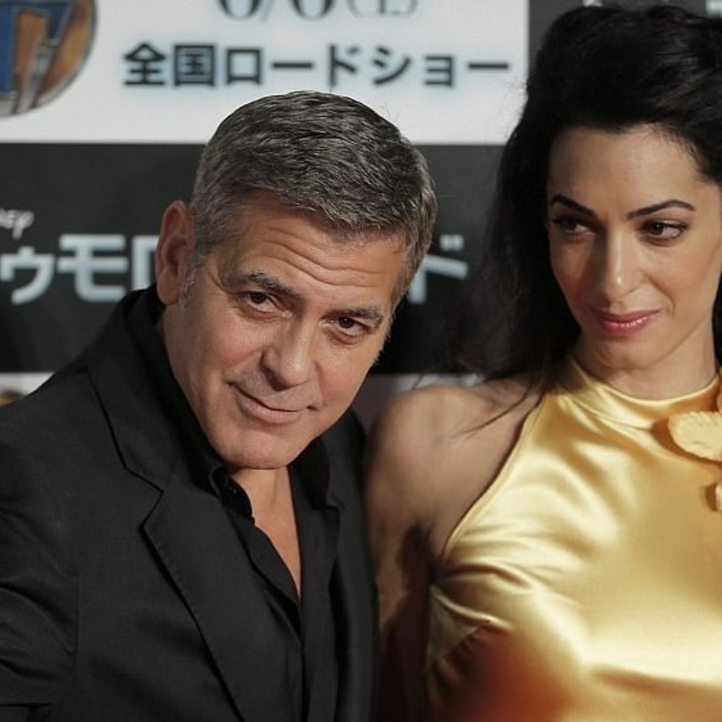 جورج كلوني وأمل