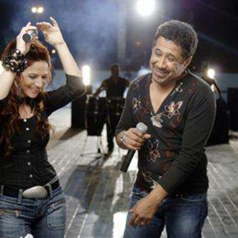 ديانا حداد والشاب خالد