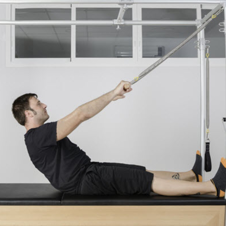 البيلاتس رياضة مهمة لتقوية عضلات و جسم الرجل كما تساعد على تخفيف الوزن