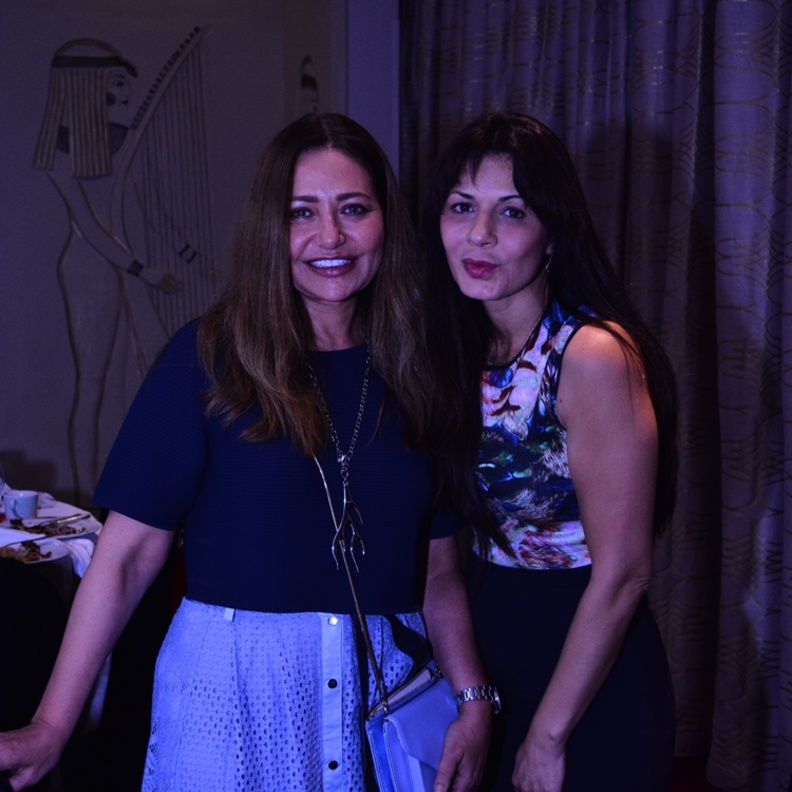 ليلى علوي ونجلاء بدر في سحور ممدوح شاهين