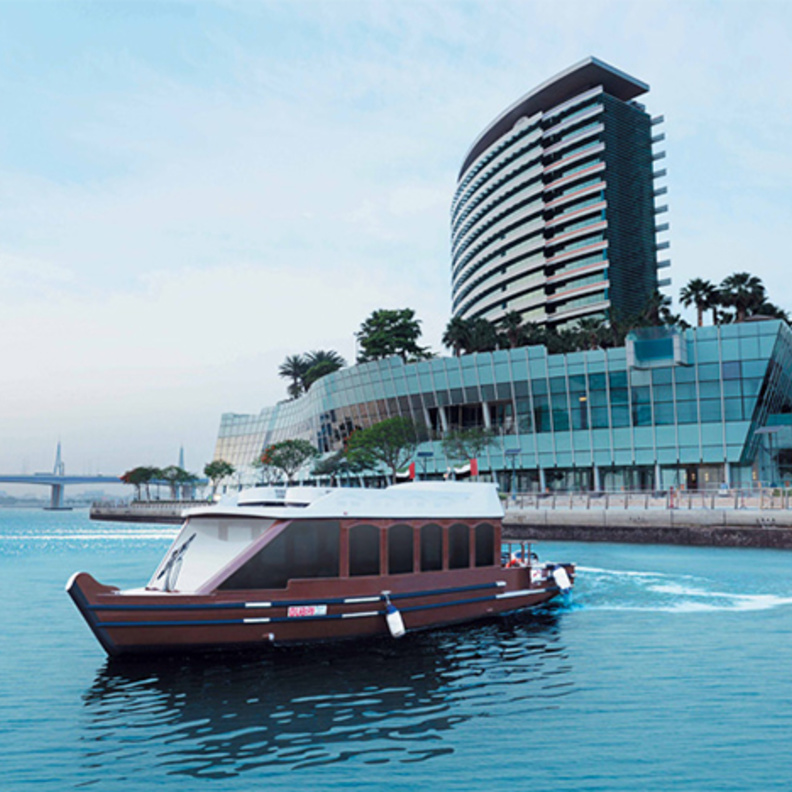 عبرة دبي التراثية المكيفة والصديقة للبيئة