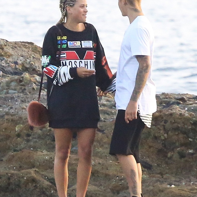 جاستن بيبر وصوفيا ريتشي