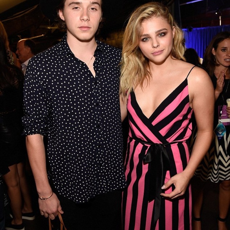 كلوي مورتيز وبروكلين بيكهام