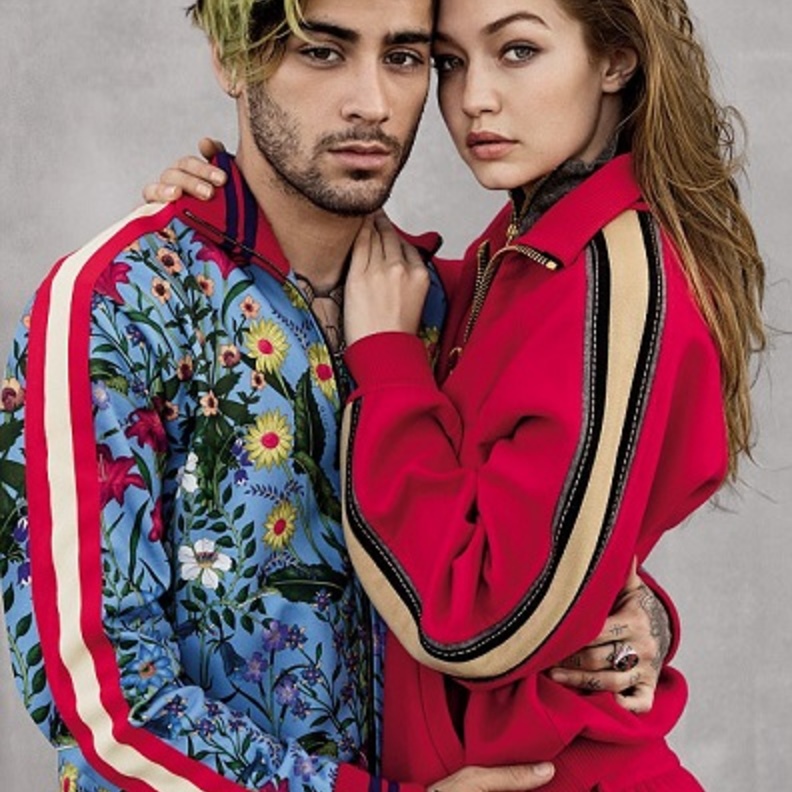 زين مالك وجيجي حديد