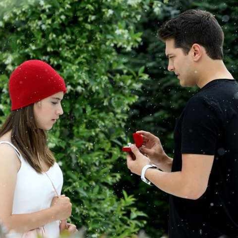 مشهد من مسلسل فريحة