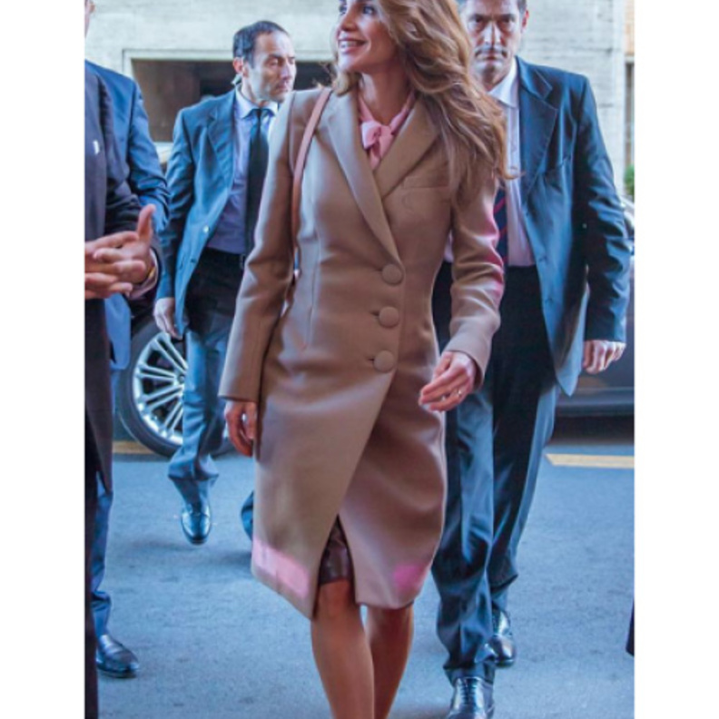 أناقة بلا حدود في أحدث إطلالات الملكة رانيا!