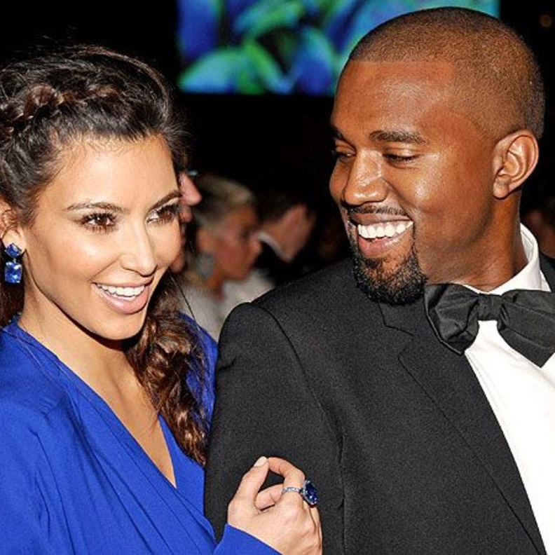 كيم كارداشيان وكاني ويست