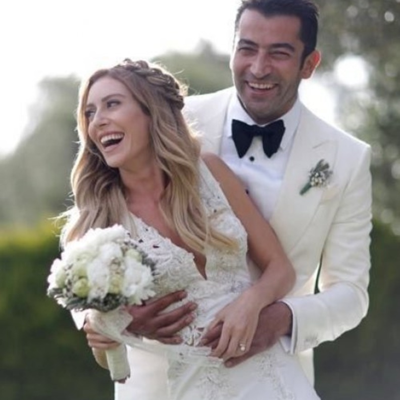 كينان اميرزالي اوغلو وزوجته