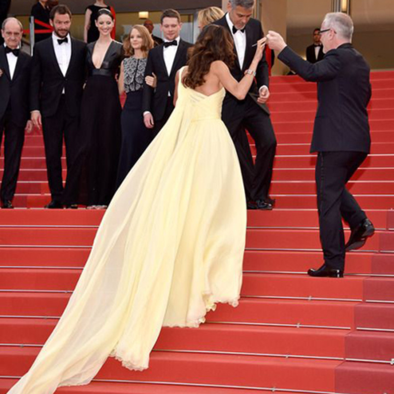 امل علم الدين في كان