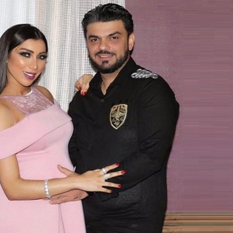 دنيا بطمة وزوجها 