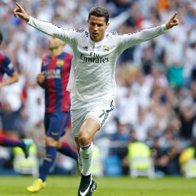 رونالد نجم ريال مدريد سيلاقي برشلونة