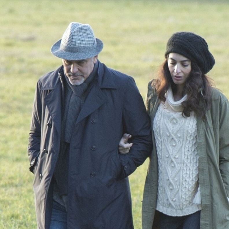 أمل كلوني وجورج كلوني