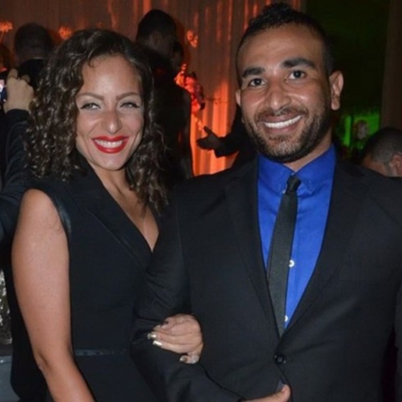 اعلن احمد انفصاله عن ريم عدة مرات