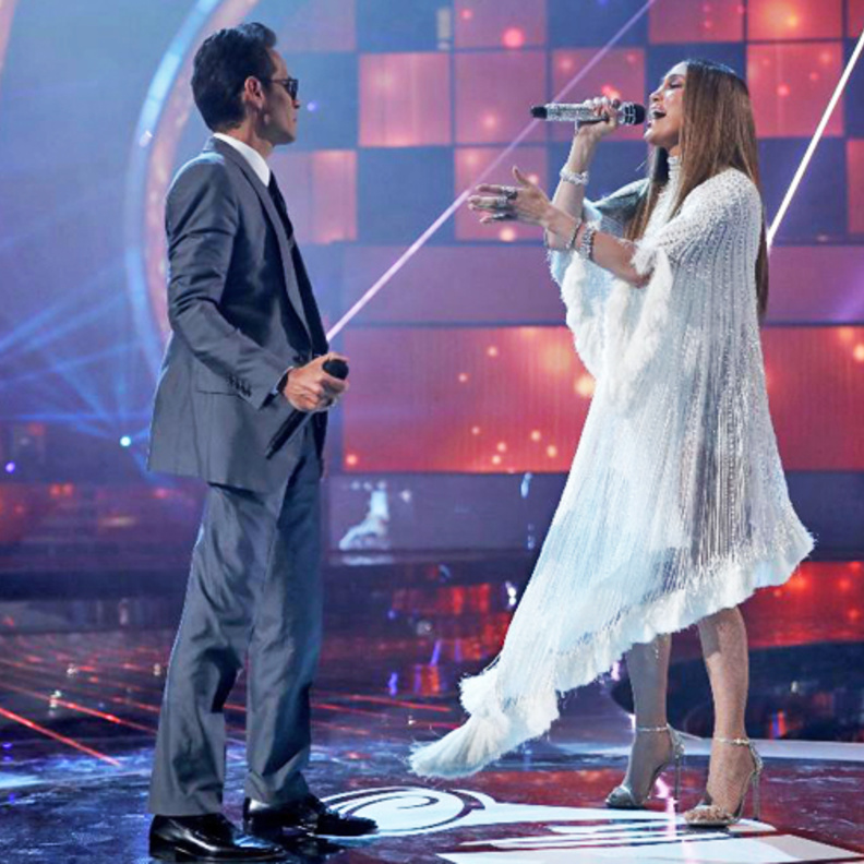 جنيفر لوبيز Jennifer Lopez تغني برفقة مارك أنتوني Marc Anthony