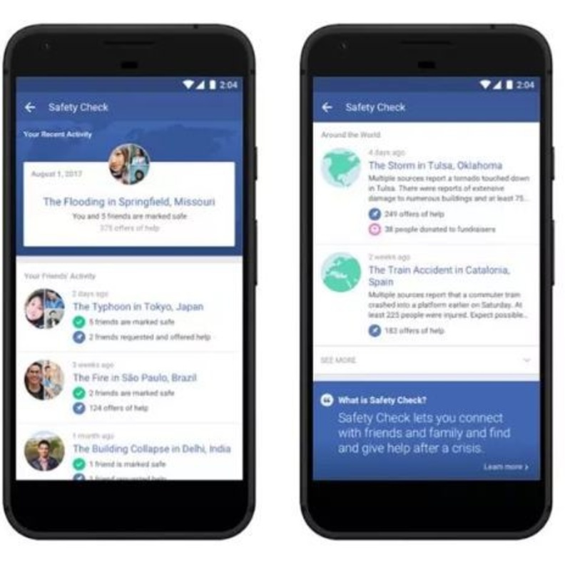 فيسبوك يتيح خاصية التحقق من السلامة بشكل دائم