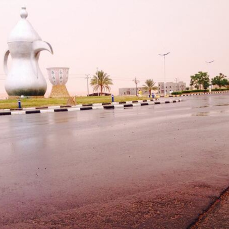 هطول الأمطار يشمل مدن حائل وغرب العاصمة السعودية الرياض ومدينة الرياض