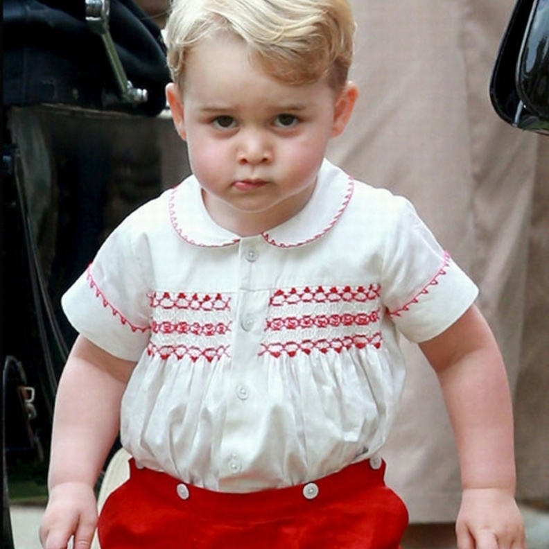 جورج واخر ظهور له مع والديه