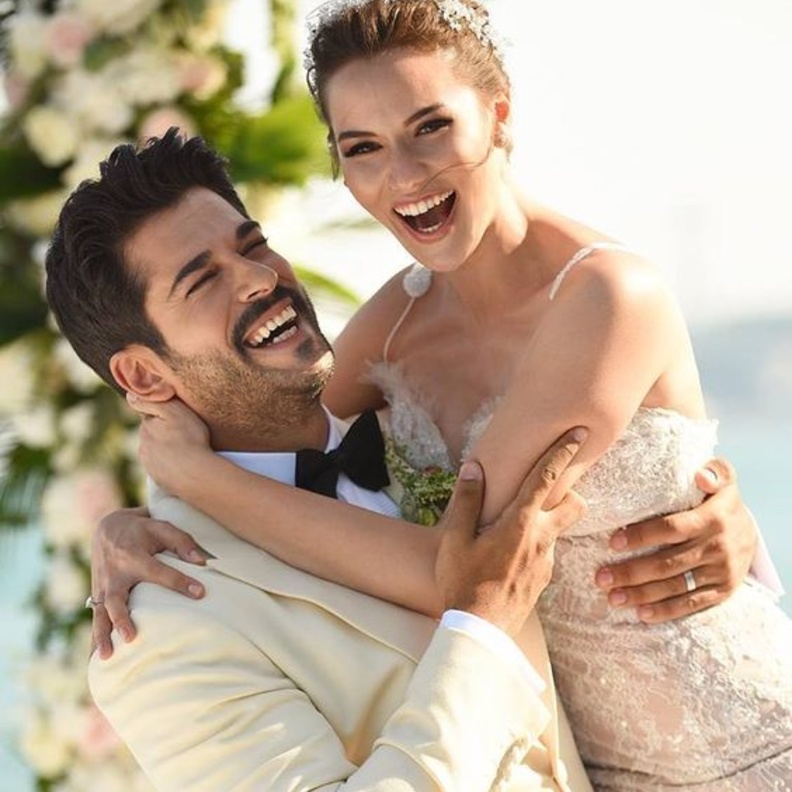 زفاف فهرية افجان وبوراك أوزجفيت