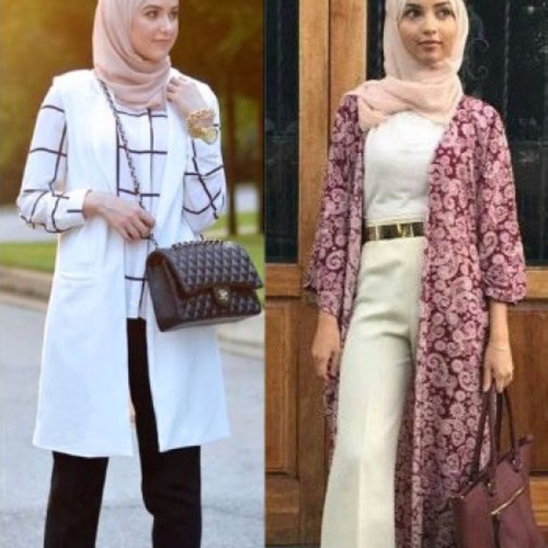 تألقي بالقمصان الحريرية الطويلة