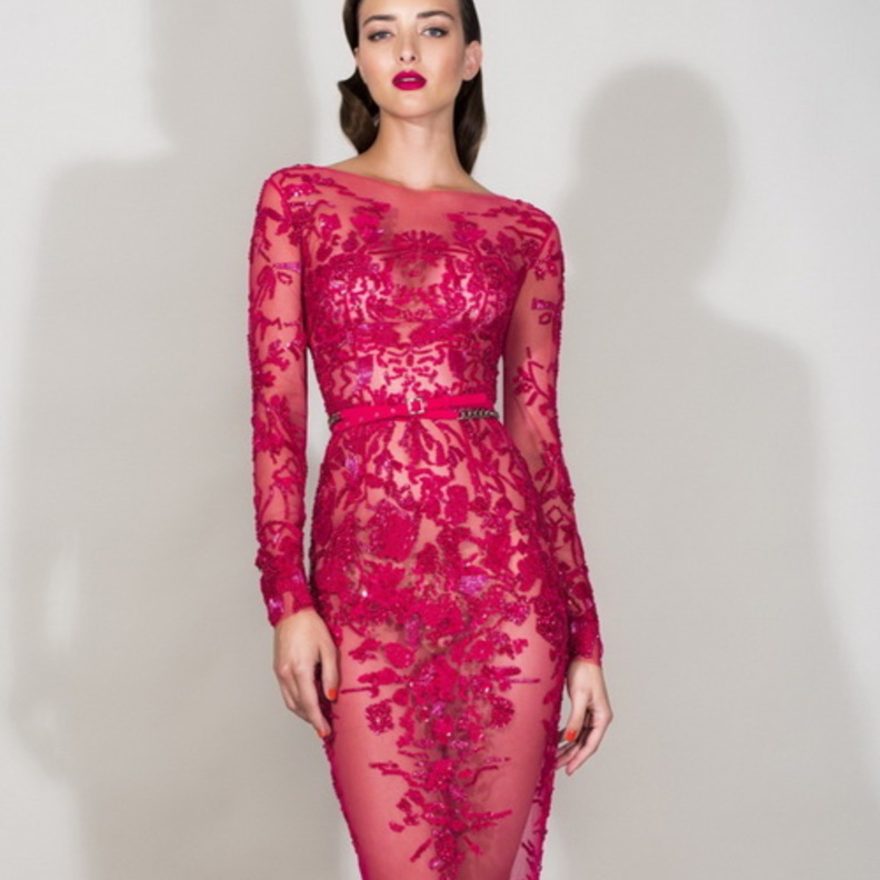 للوصيفة، اختاري فستانك من تصميم "زهير مراد" 