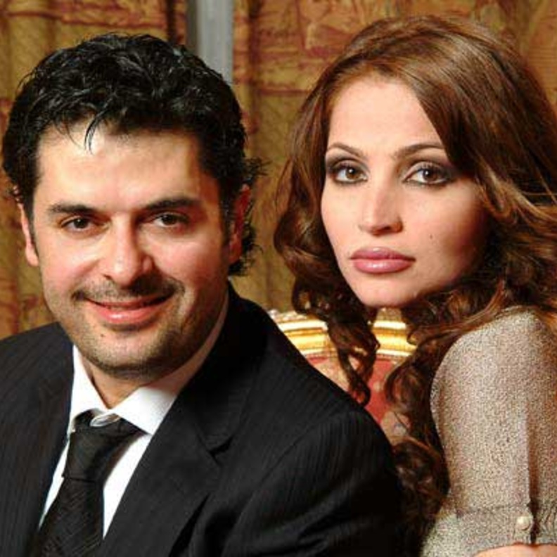 جيهان علامة وزوجها المطرب راغب