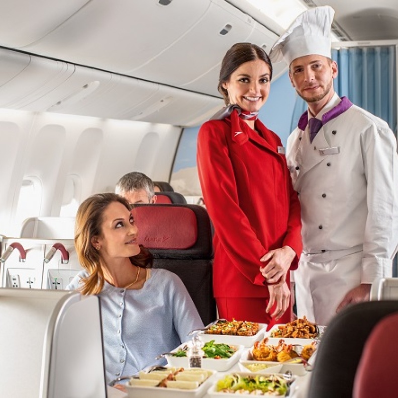 خدمة مثالية في الخطوط الجوية النمسوية 