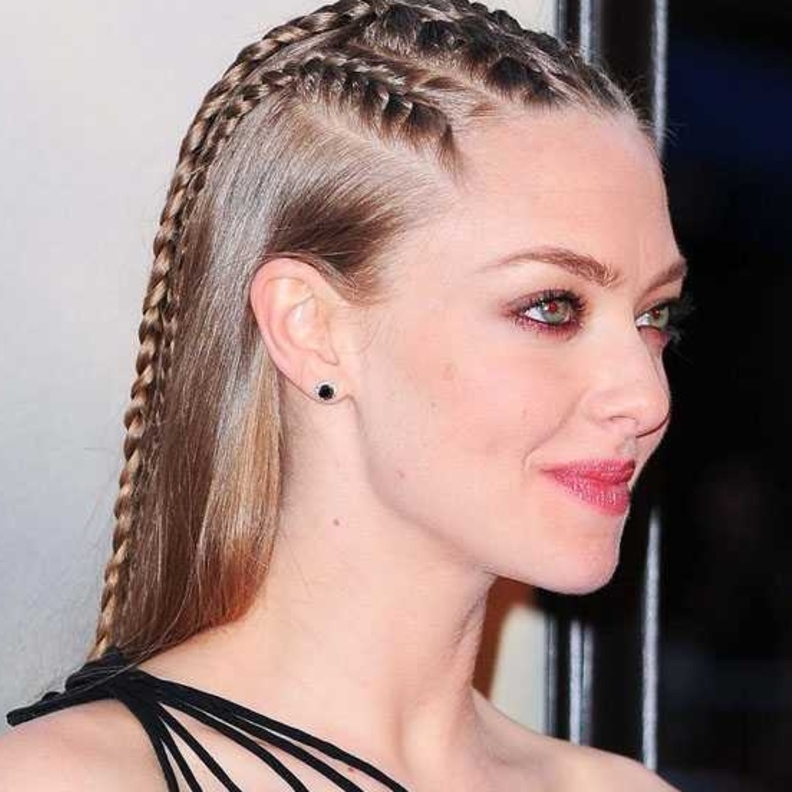 Amanda Seyfried مع الضفائر العصرية تسريحات شعر اماندا سيفريد