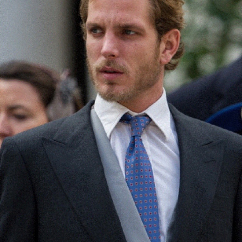 آندريا كاسيراجي... الحفيد الأول لغريس كيلي