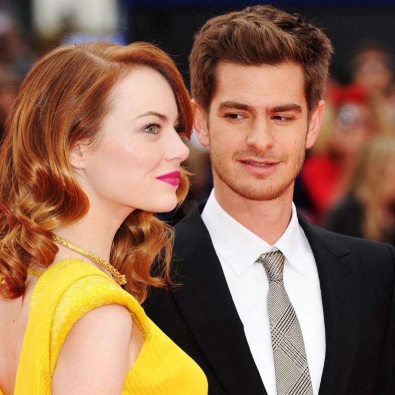 أندرو جارفيلد وإيما ستون