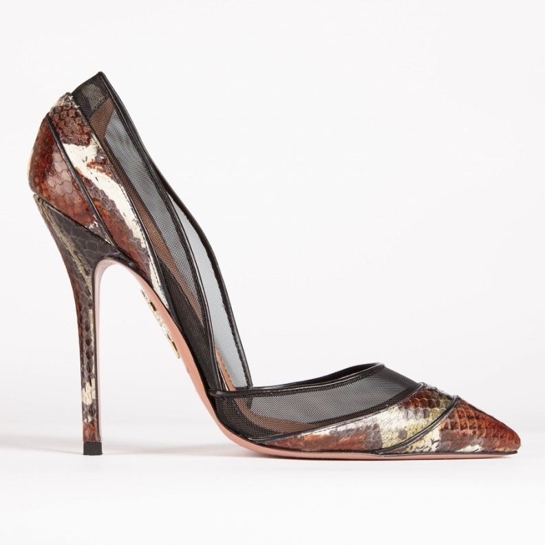 Aquazzura x Olivia Palermo FW14 at Level Shoe District
