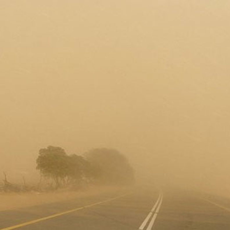 الإنذار المبكرللأرصاد السعودية حذر من الرياح المثيرة للأتربة في ينبع