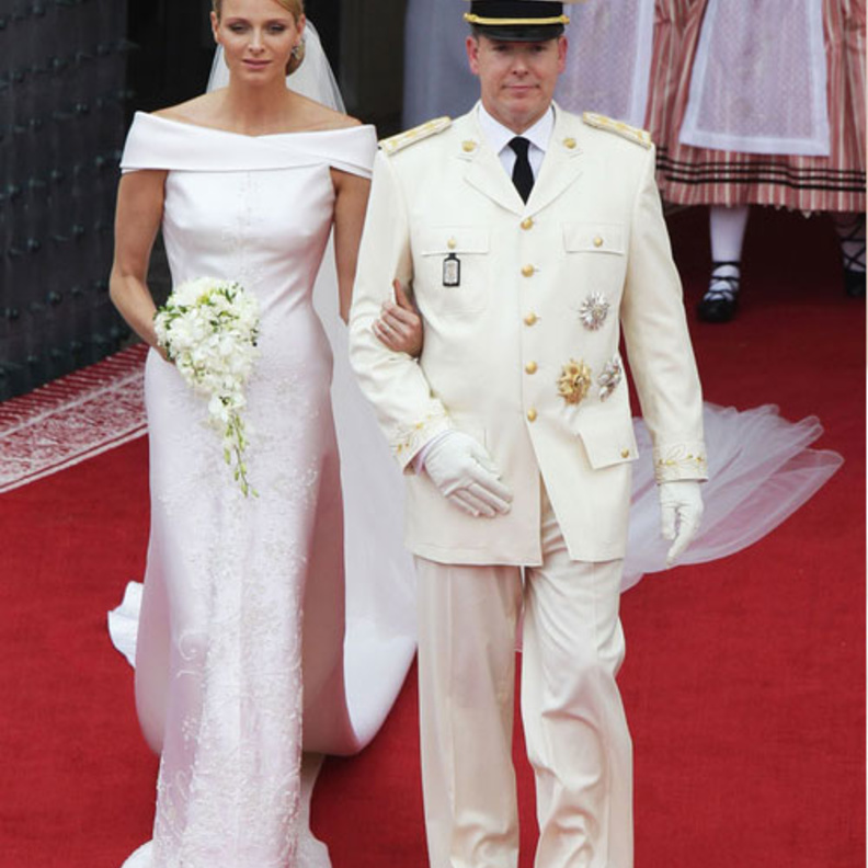 Manav Gangwani - designed Wedding Gown Sari - Princess Salwa Aga Khan