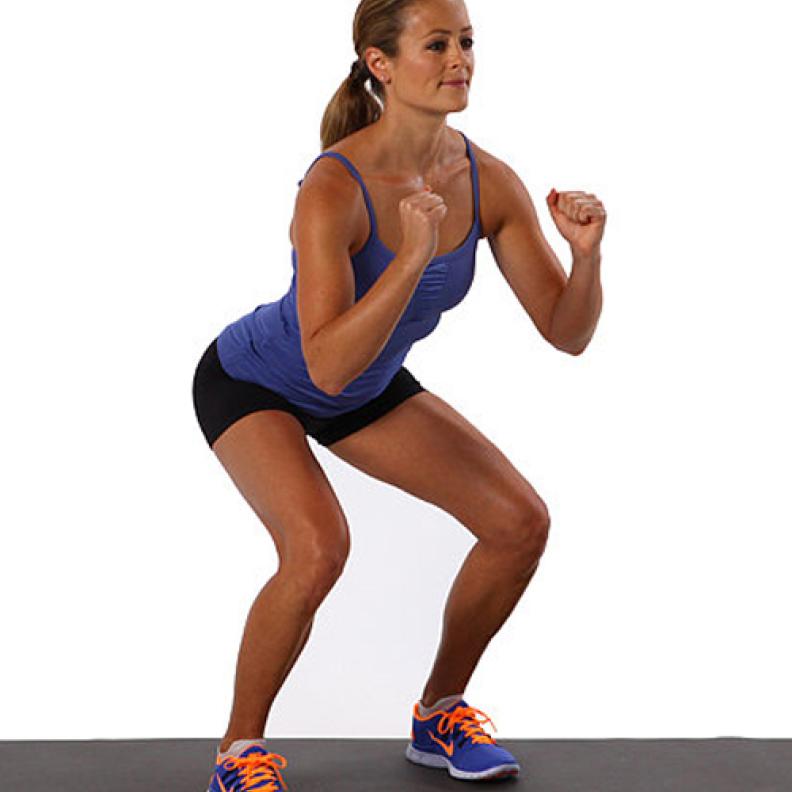 Jumping Lunges