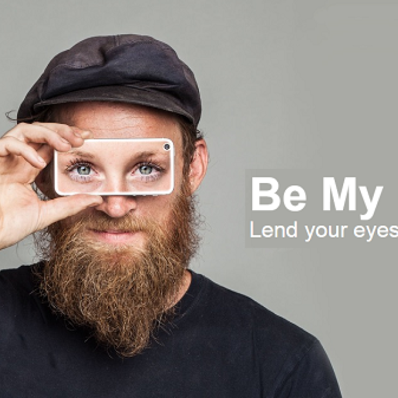 Be Me Eyes.. ساعدي المكفوفين في حياتهم اليومية